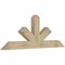 Ekena Millwork Saratoga Rough Sawn Timber Gable Bracket, Douglas Fir, 72"W x 27"H x 4"D x 6"F, 9/12 Pitch GBW072X27X0406SAR00RDF - alternate 2